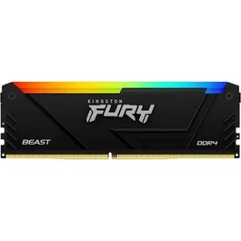 Kingston FURY Beast RGB KF432C16BB12A/16 - Memoria RAM 16GB DDR4 3200MHz CL16 DIMM 288-pines 1.35V con Intel XMP 2.0